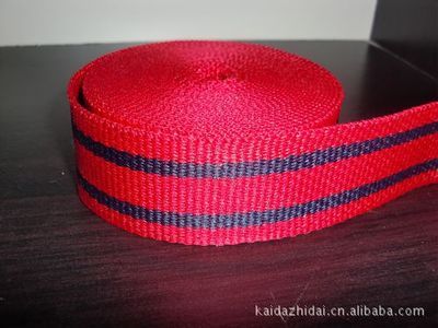 【供应涤纶织带、背包带】价格,厂家,图片,线类,东莞市茶山开达织带橡筋厂-