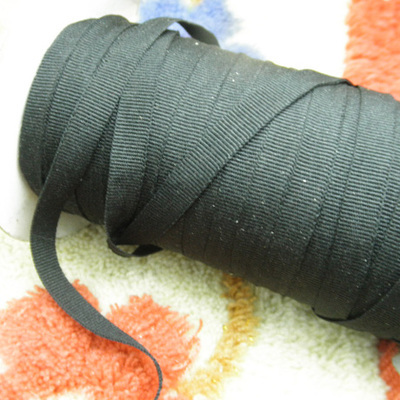 2米1元 0.9cm黑色无弹性织带绳子 服装绳带 服装辅料 手工DIY材料-淘宝网