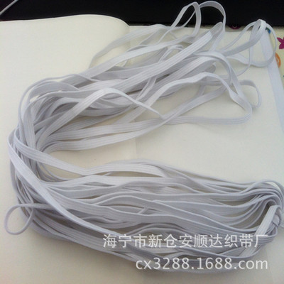 现货供应优质弹性织带 0.6CM沙发套床套松紧带详解