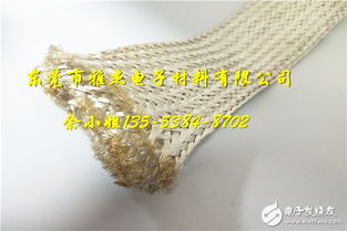 镀银铜编织带,镀银金属编织网带