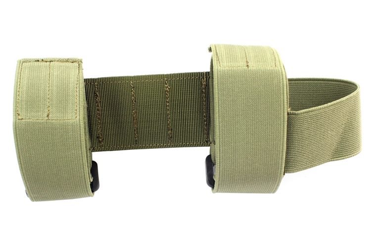 散弹托袋户外CS用品战术装备子弹霰弹收纳袋弹药包战术工具贴